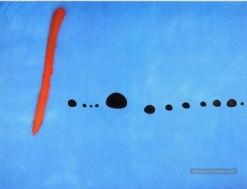 Blue II Joan Miro Peinture à l'huile